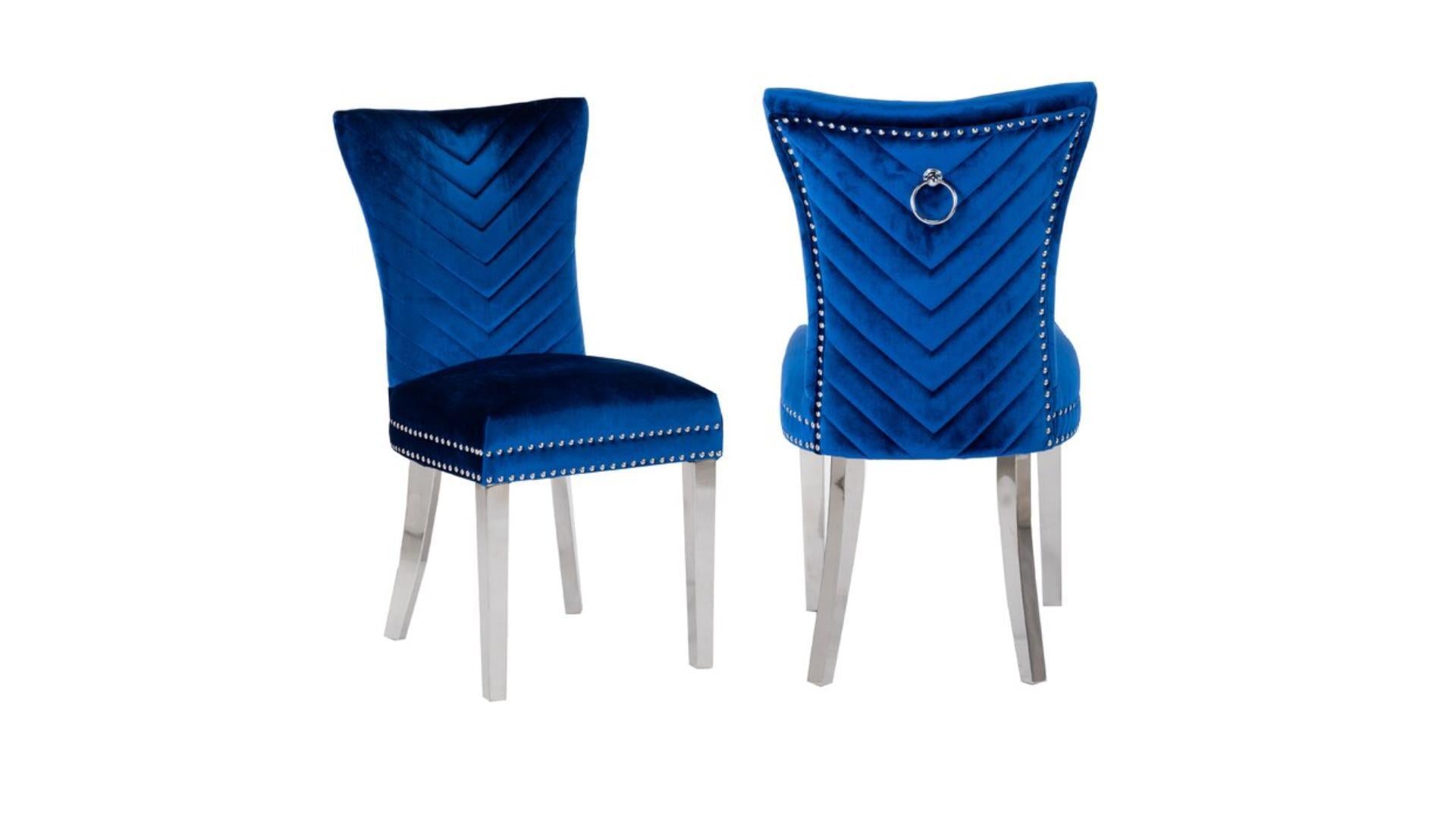 DINING CHAIR - EVA VELVET - 2PCS