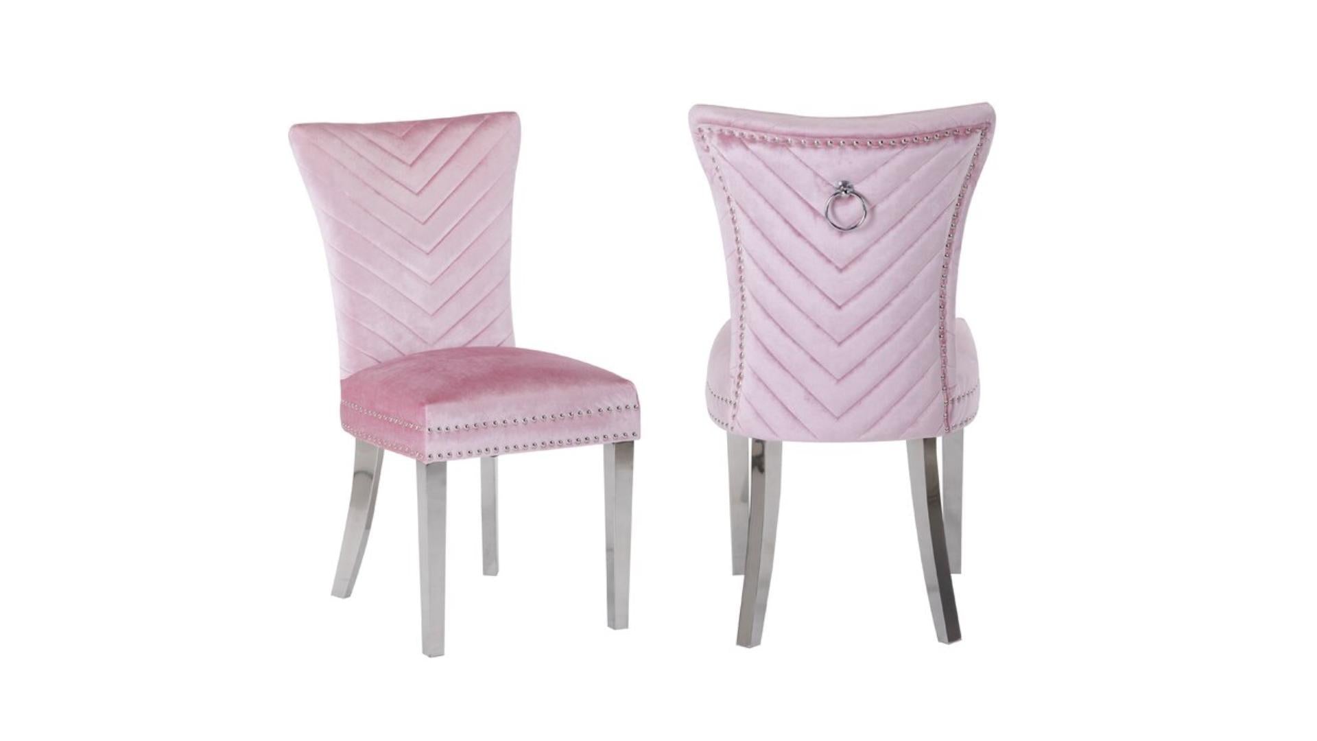 DINING CHAIR - EVA VELVET - 2PCS