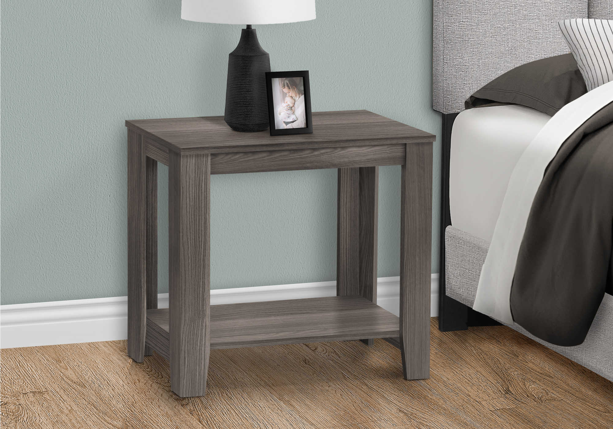 nightstand - grey i3118