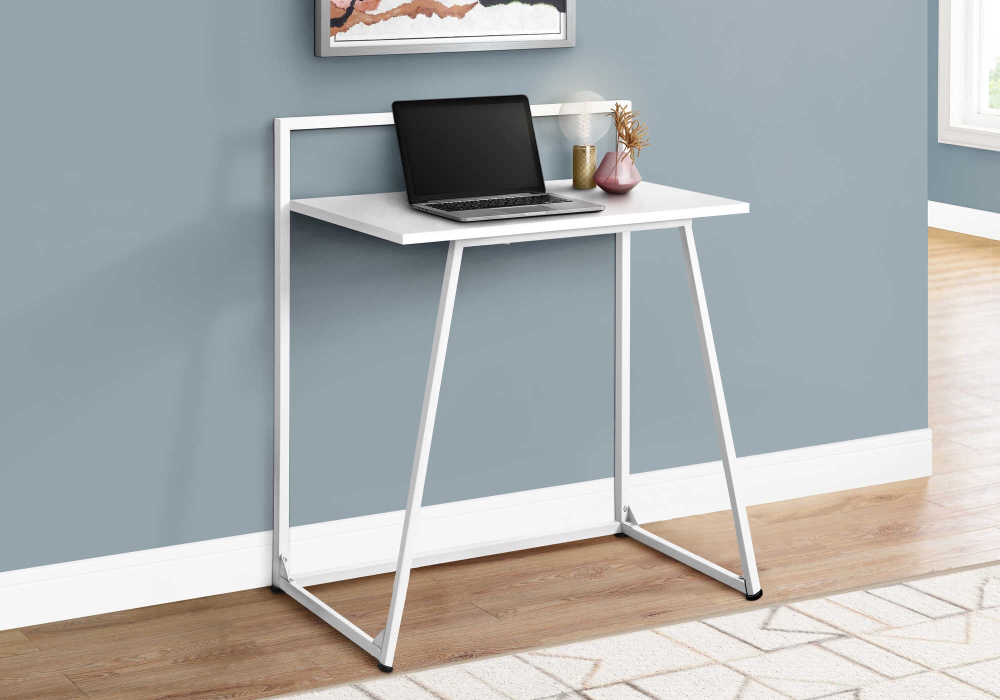 computer desk 30l juvenile white white metal i 7110