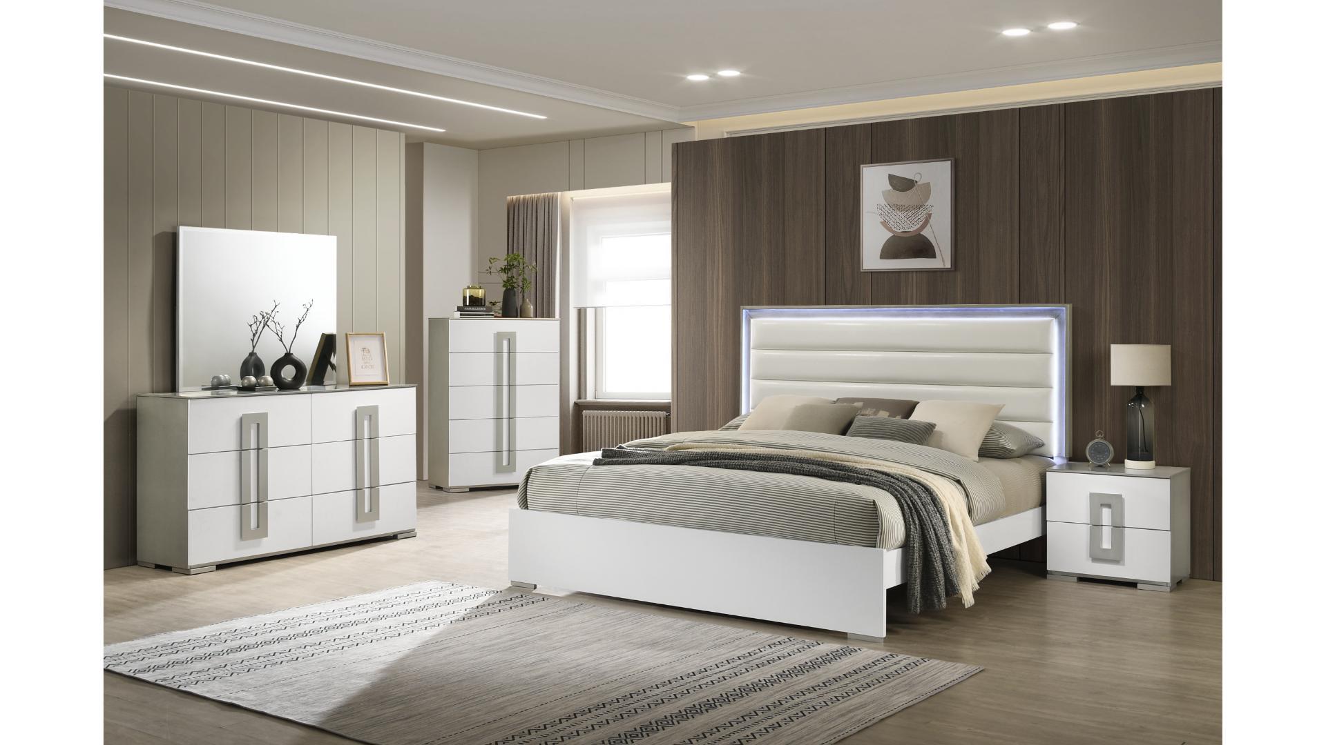 OLIVIA BEDROOM SET 8 PCS