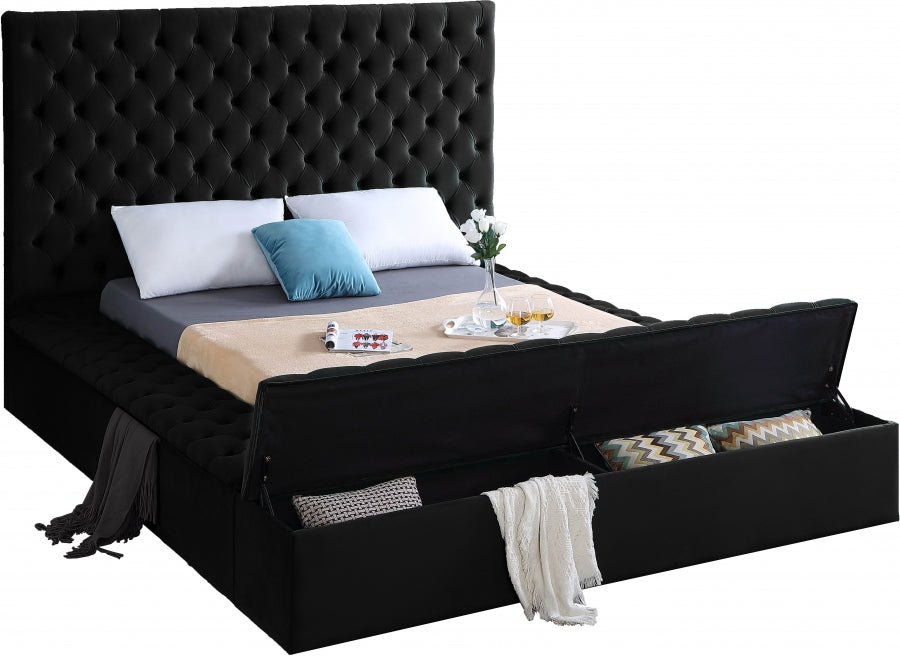 IF-5793 - Queen or King Bed - Platform Bed Includes Mattress Support