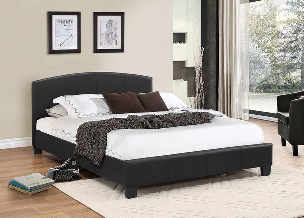 IF-133B - Single or Double or Queen Bed - Platform Bed Includes Mattress Support