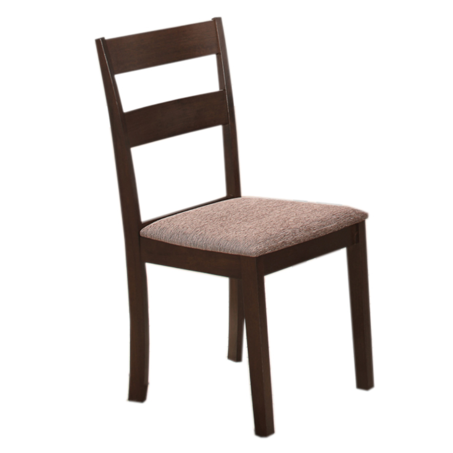 Image of c-1033: 02 retro fabric dining chair.