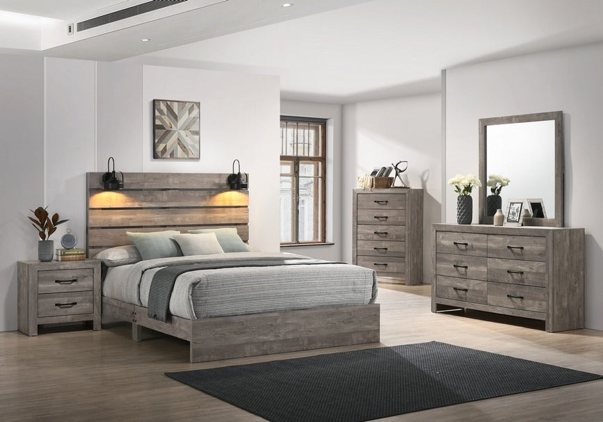 Charlotte BEDROOM SET 8PCS