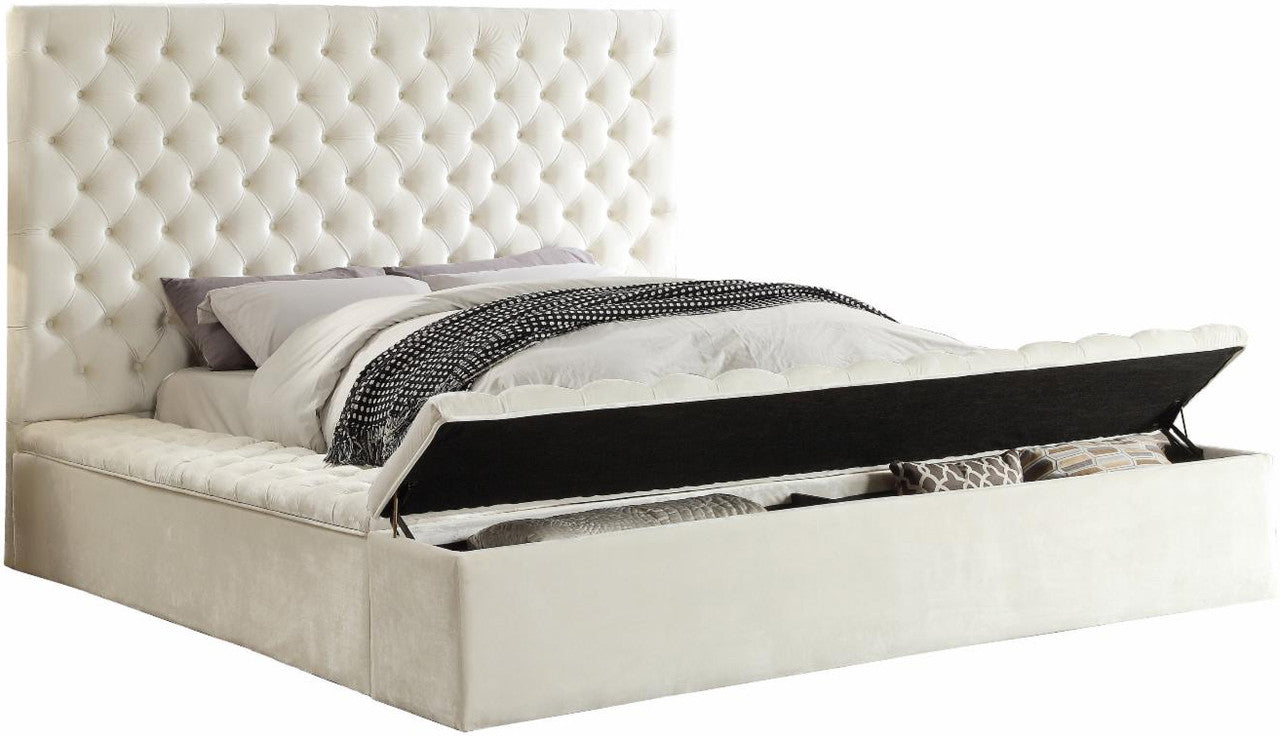 IF-5792 - Queen or King Bed - Platform Bed Includes Mattress Support