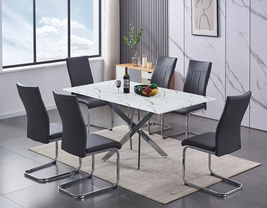 Image of t-1442 c-1879 7pc dinette set.