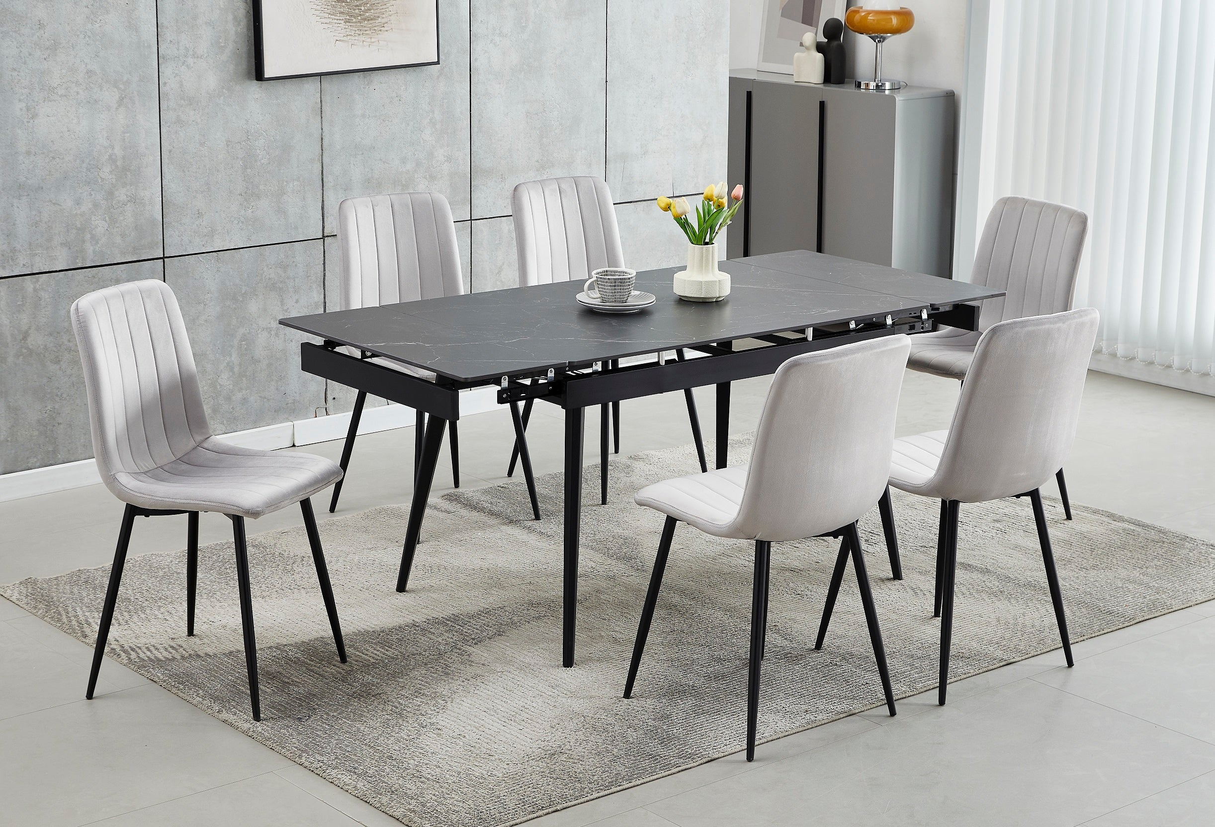 Image of t-1472 c-1473 5pc dinette set.