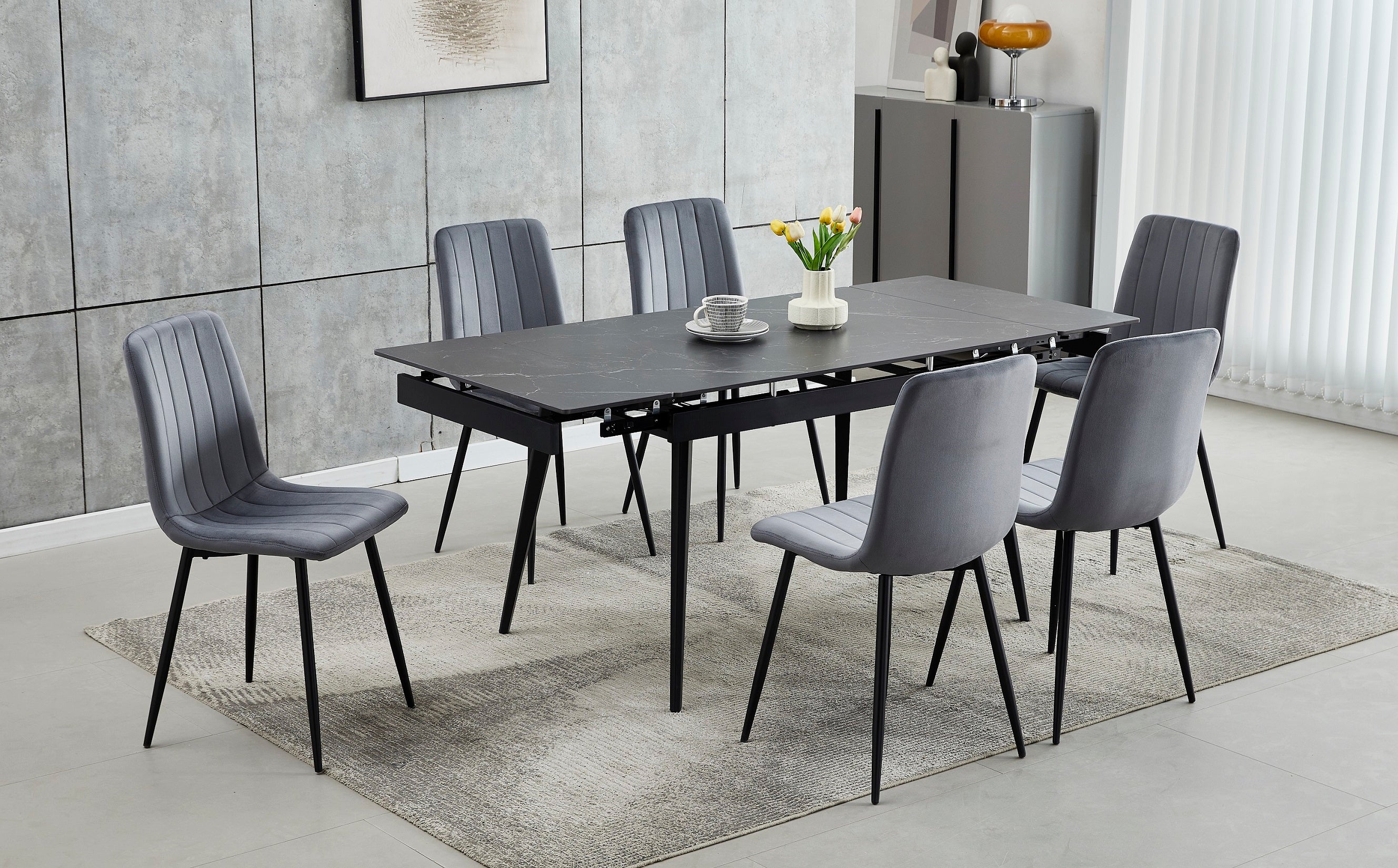 Image of t-1472 c-1474 5pc dinette set.