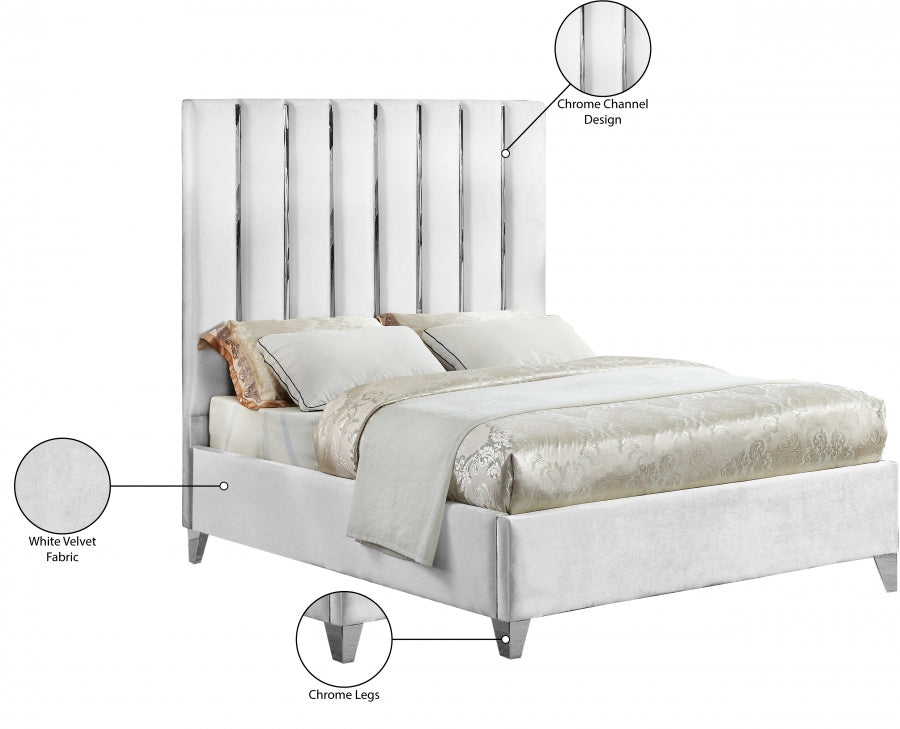 IF-5622 - Queen or King Bed - Platform Bed Includes Mattress Support