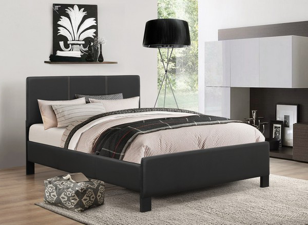 IF-175 - Single or Double or Queen Bed - Platform Bed Includes Mattress Support