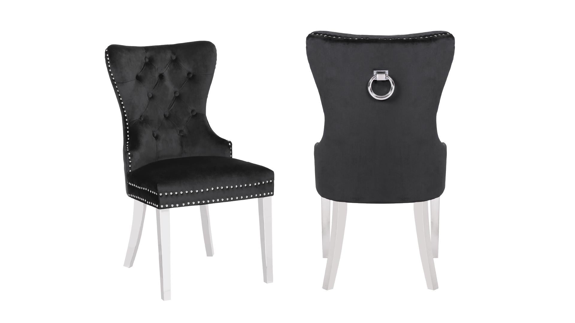 DINING CHAIR - ERICA VELVET - 2PCS