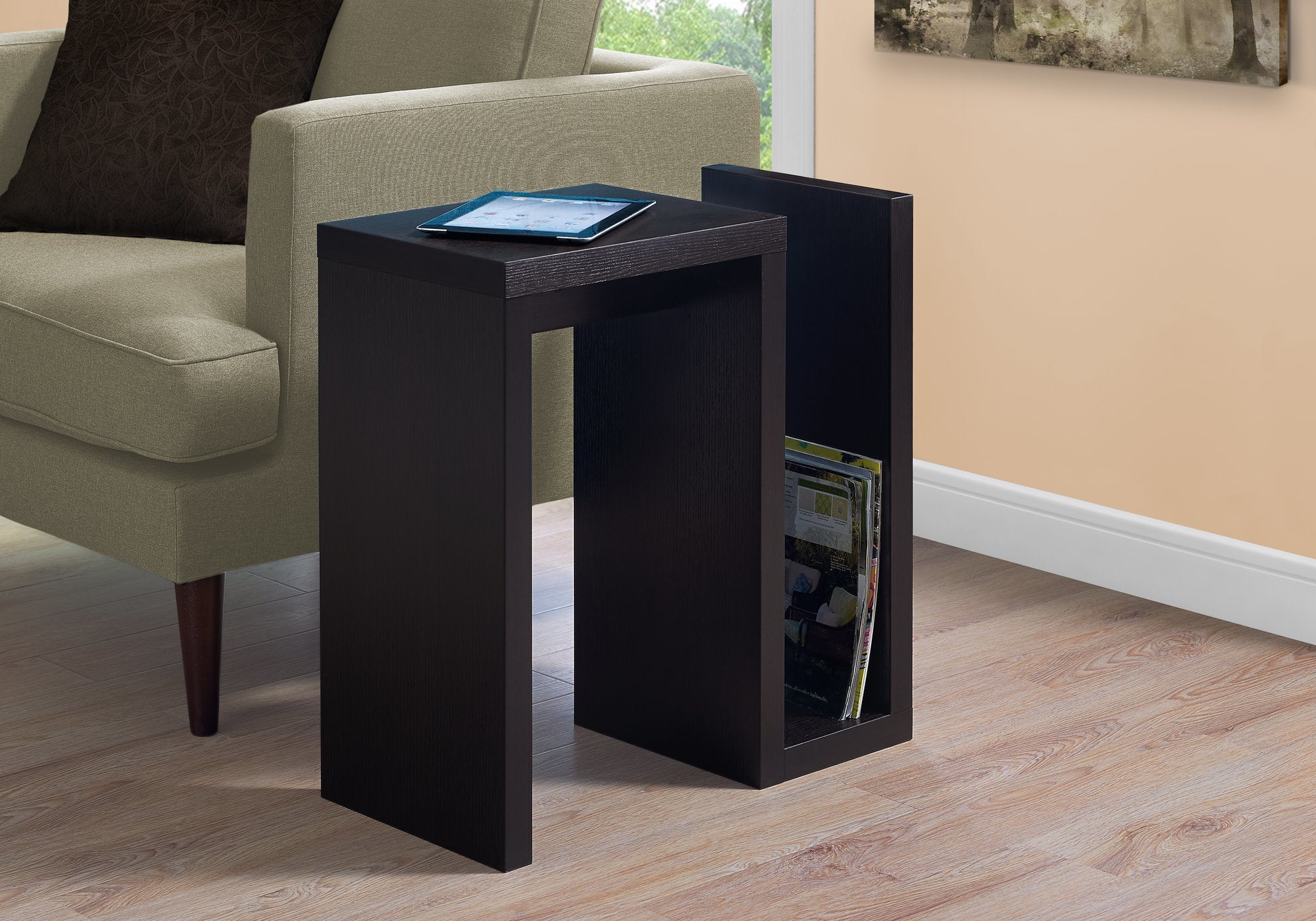 accent table 24h espresso i2089