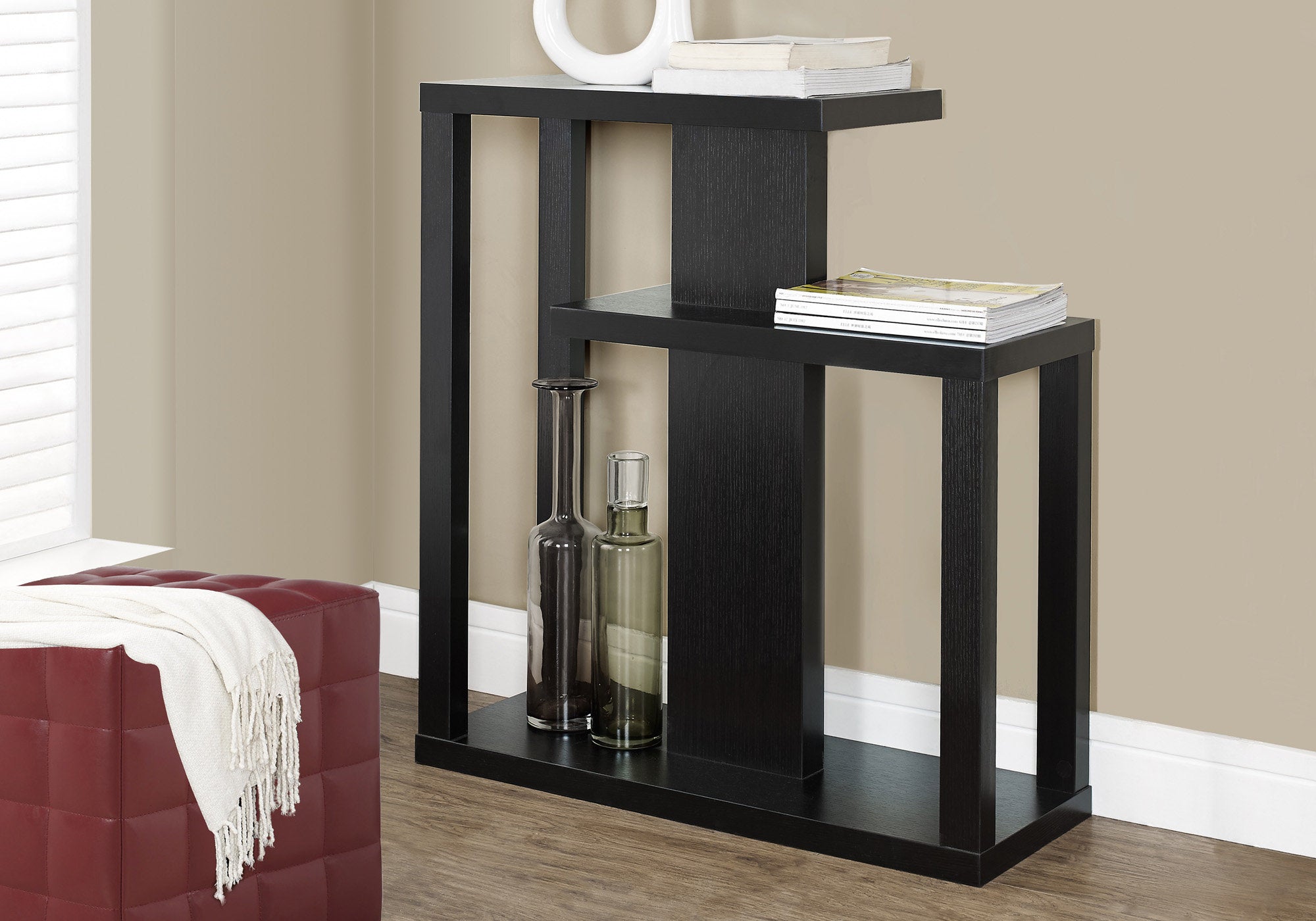 accent table 32l espresso hall console i2470