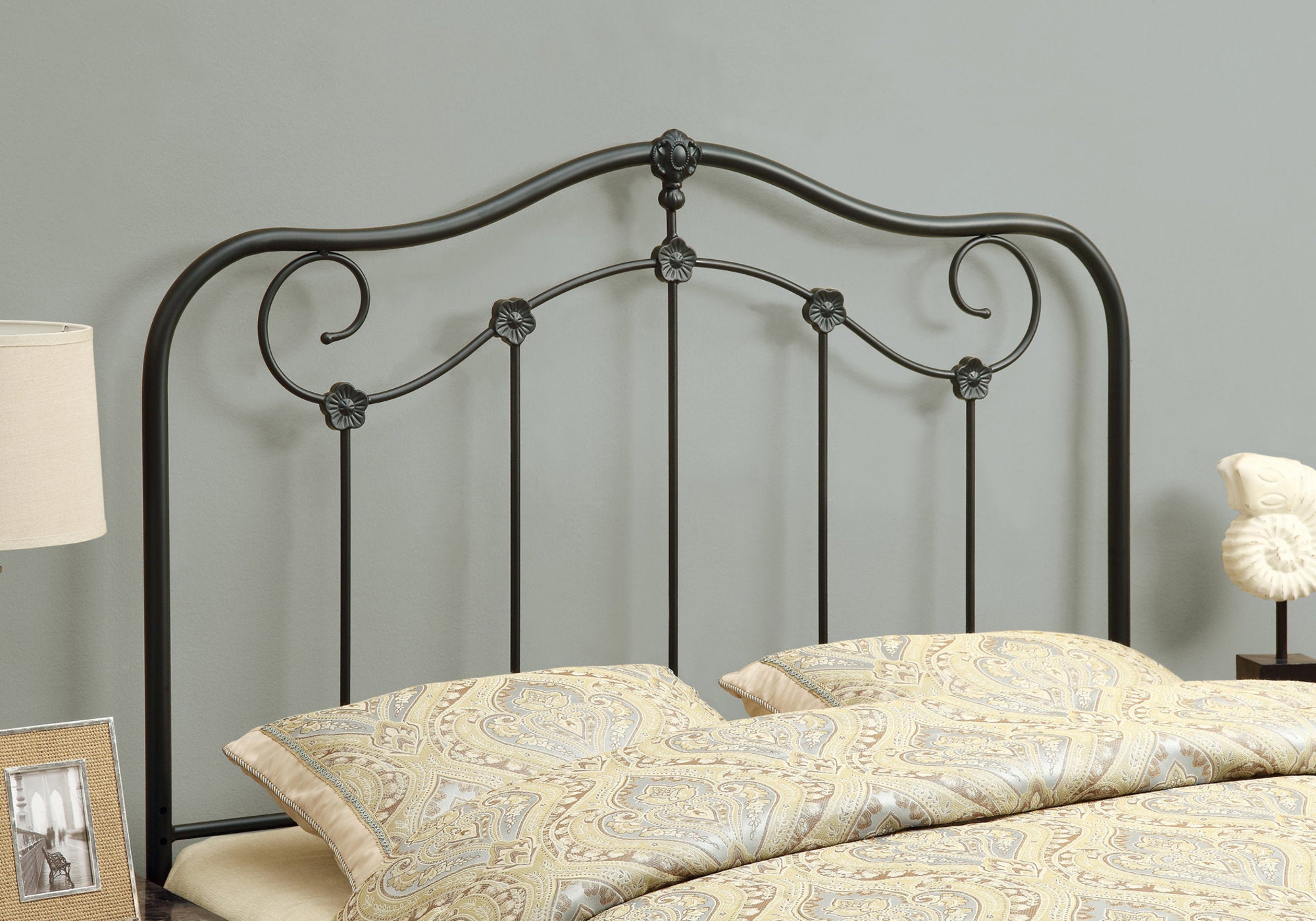 bed queen or full size coffee headboard or footboard i2618q