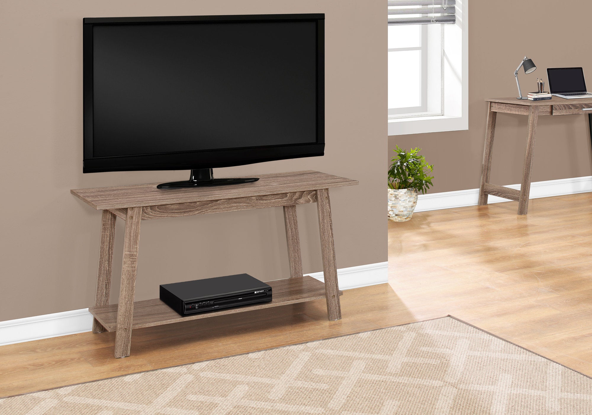 tv stand 42l dark taupe i2736