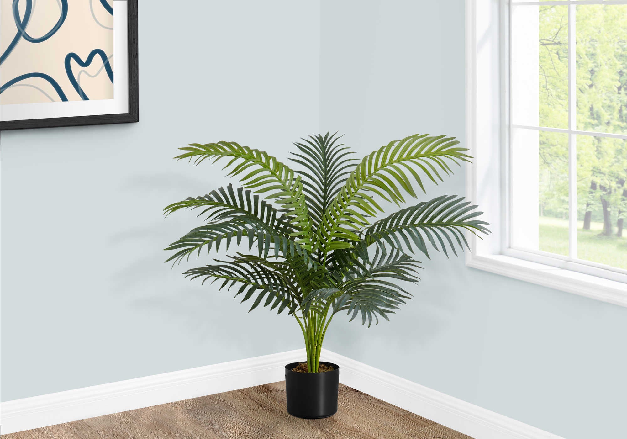 ARTIFICIAL PLANT - 34H  INDOOR PALM TREE IN A 5 POT