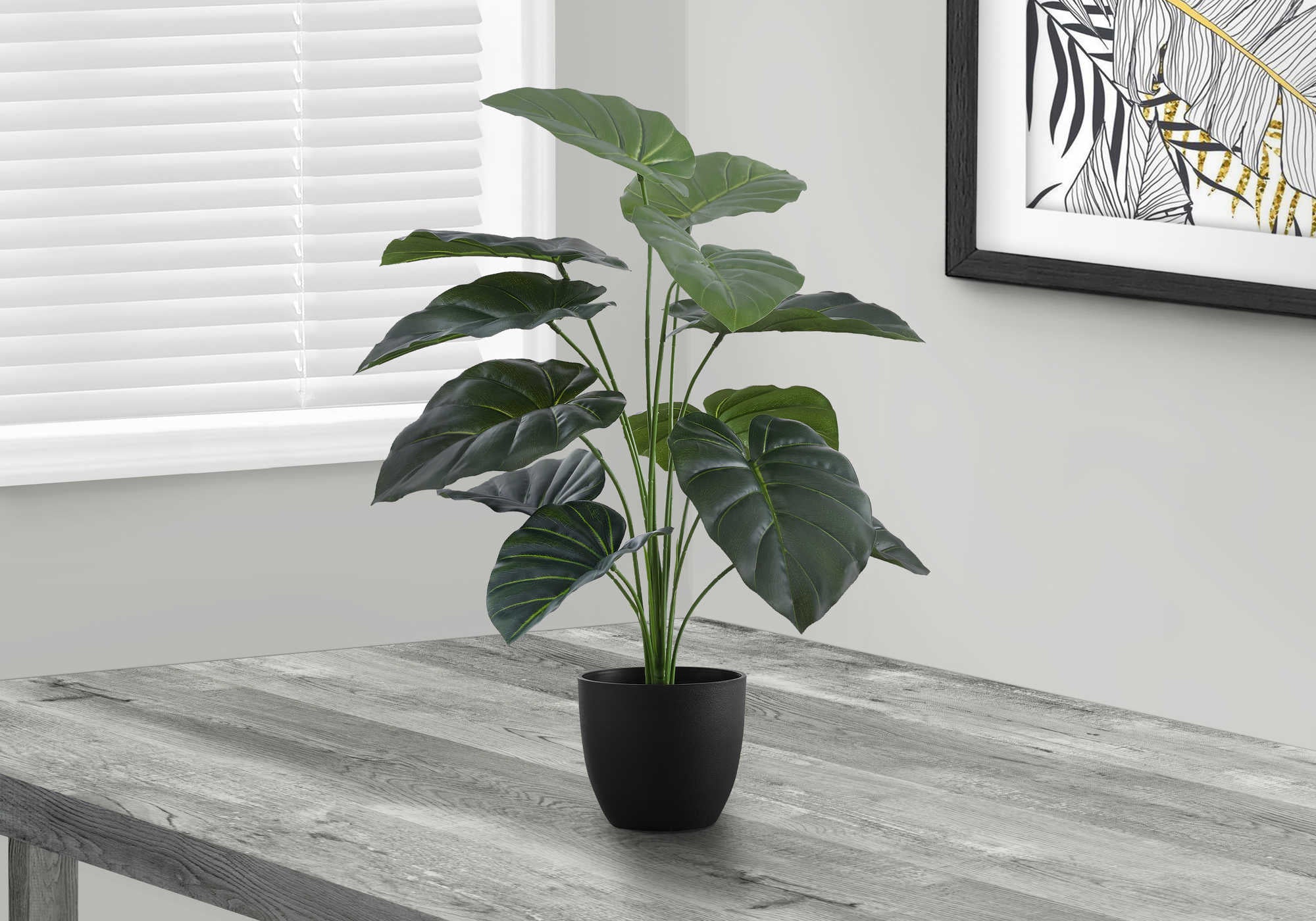 ARTIFICIAL PLANT - 24H  INDOOR ALOCASIA IN A 5 POT