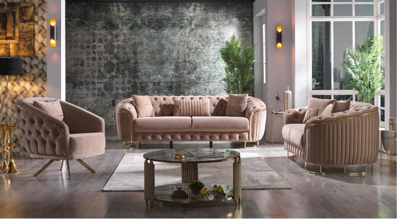 ROSA SOFA SET 3PCS